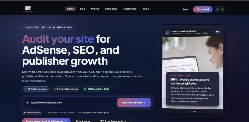 Scanpubs — Homepage Hero